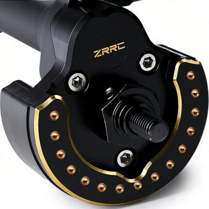 Brass Rear Portal Cover Weights for Vanquish VP VRD & VS4-10 Phoenix F10 Portal Axle LCG 1/10 RC Crawler, CNC Machined Brass Portal Knuckle Caps Lower COG Rear Portal Cover Upgrade - style: Rear Portal Cover for F10 Portal Axle