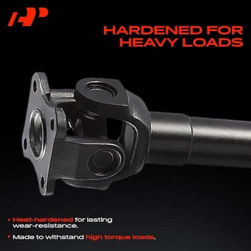 A-Premium Rear Drive Shaft Assembly [4WD] Compatible with Toyota | for Tacoma 1996-2004 L4 2.7L(W59 Manual) V6 3.4L(Automatic), Replace# 371003D240, Precision Balanced Driveshaft Prop Shaft - style: (4WD Automatic) 1996-2004 Tacoma V6 3.4L