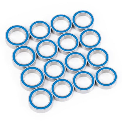 16 Pcs Rubber Sealed Bearings Kit for Arrma 1/18 Granite Grom Mega | RC Car Upgrade Parts Steel Bearings