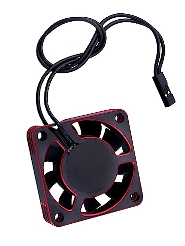 RC Motor Cooling Fan 40x40mm High Speed for ESC/Motor Heat Sink Replacement Red ESC Motor Fan
