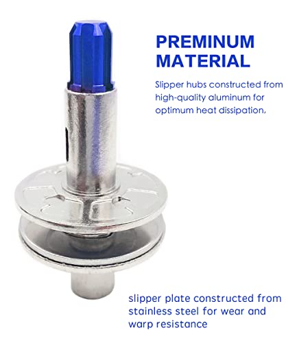 Metal RC Slipper Set & Hub Slipper Shaft Set for 1/10 Arrma Granite(Blue) | Hub Slipper Shaft Set,1/10 Arrma Granite Senton Big Rock Kraton Vorteks Outcast 1/8 Typhon Upgrade,Replace Arrma ARA310946