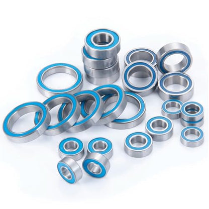 Double Rubber Seal for Axial for Yeti XL for RTR RC Crawler Car Upgrade Parts Ball Bearing 24PCS/Set Rubber Sealed Bearings