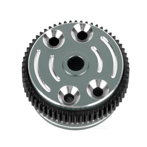 RC Differential Case Upgrades Part for 1/10 Slash 2WD VXL,Stampede 2WD VXL XL-5,Rustler 2WD VXL XL-5,Bandit 2WD VXL,Aluminum Alloy Differential Case Hop Ups,Titanium - color: Titanium - (Upgrades)