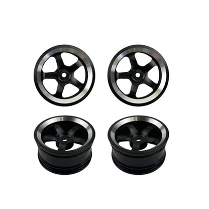 Parts For MN86KS G500 For MN MN86K 4WD Metal Upgrade Wheel Hub Rim Car Crawler Off Road Truck RC Spare Parts DIY Vehicles(Black) - color: Black