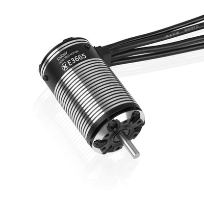 XC E3665 Sensored Brushless Motor for RC Car,2-3S Lipo,IP67 Water Proof,Applicable to:1/10 Short Course,Trucks,Monster (3300KV) - style: 3300KV