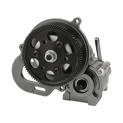 Metal Complete Transmission Cutoff Gearbox with Dig Gear for 1:10 Axial SCX10 AX10 Wraith RC Crawler Car Upgrade Part