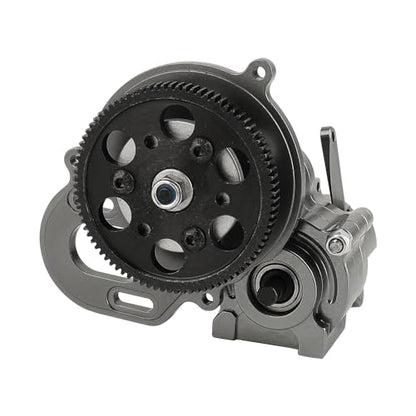 Metal Complete Transmission Cutoff Gearbox with Dig Gear for 1:10 Axial SCX10 AX10 Wraith RC Crawler Car Upgrade Part