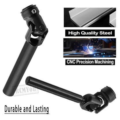 RC Crawler Drive Shaft 95-137MM Upgrades for 1/10 SCX10 SCX10 II 90046 SCX10 III AXI03007 TRX4 D90,Universal Driveshaft,Steel Full Metal Axles Part Hop-Ups,Black - size: 95-137MM