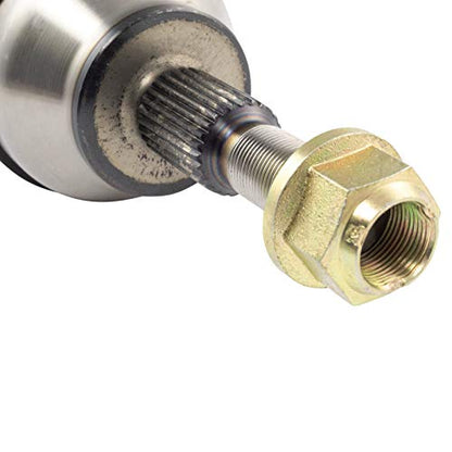 TRQ Front Driver Side CV Axle Assembly Compatible with 13-14 Ford Escape 15-16 Escape 2.5L FWD 15-16 2.0L FWD 1.6L AWD 2.0L AWD 1.6L 17-19 - style: CSA72965