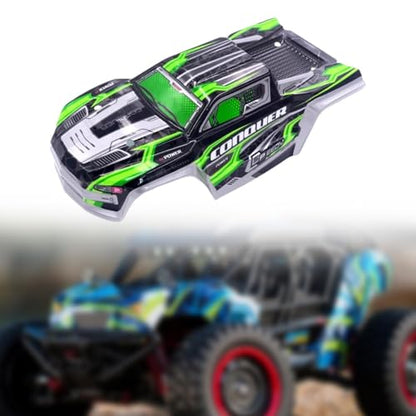 1/16 RC Car Body Shell Replacement for 16101P 16102P Crawler - Sturdy Lightweight Painted Truck Body Accessory