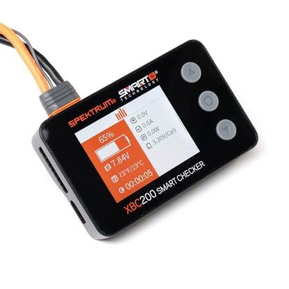 Spektrum Accessories XBC200 Smart Battery Checker & Servo Tester SPMXBC200 RC Sport Airplanes