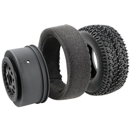 4-Pack 1:10 RC Rubber Car Tires On Road Tyres 12mm Hex Plastic Wheels Rims for Racing TT01 TT02 XV01 TA06 PTG2 94111 94188 94108 9125 X07 RC Cars