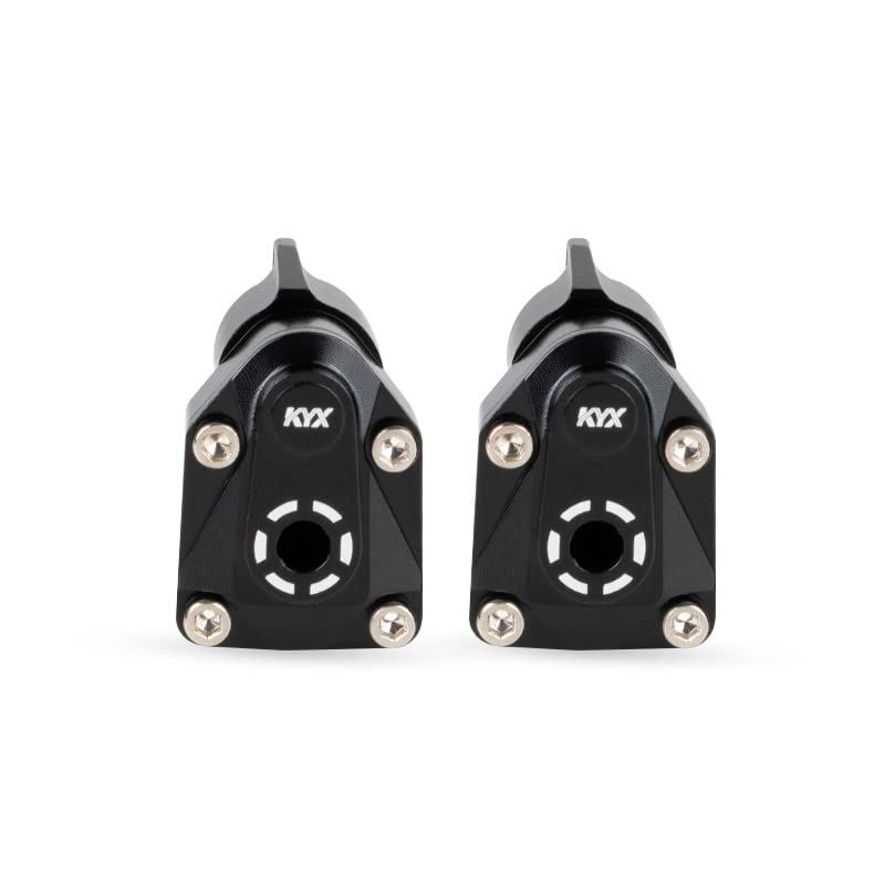 KYX Racing Aluminum Rear Axle Portal Housing Upgrades Parts Accessories for 1/18 RC Crawler Car Axial Capra UTB18