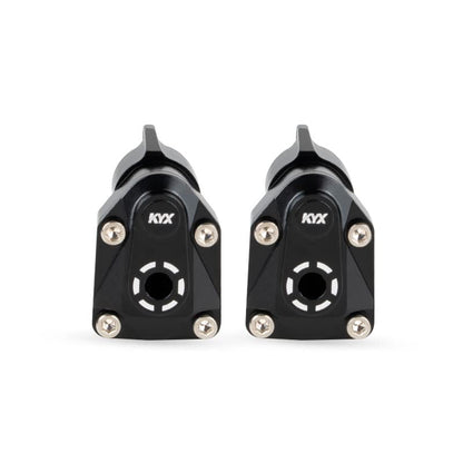 KYX Racing Aluminum Rear Axle Portal Housing Upgrades Parts Accessories for 1/18 RC Crawler Car Axial Capra UTB18