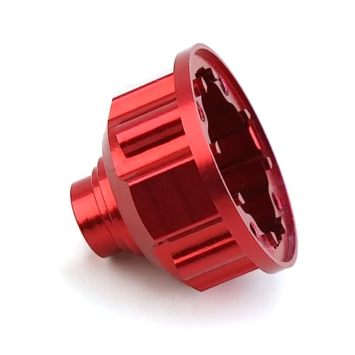 GoolRC Diff Case Metal Diff Case Differential Case 8681X for E-Revo VXL 1/10 Remote Control Car Upgrade Parts Accessories Diff Case - color: Red