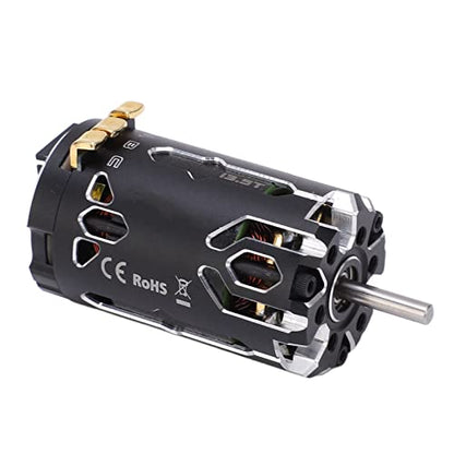 RC Brushless Motor 13.5T Sensored Brushless Motor for 1/12 1/14 Scale RC Cars Lightweight Aluminium Efficient Energy Output