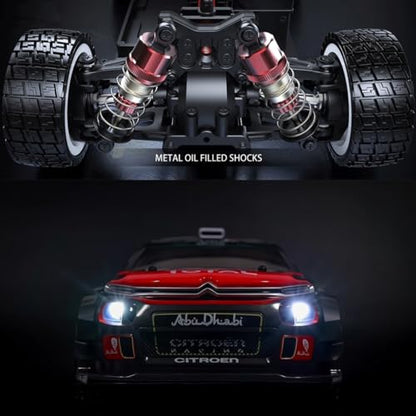 Mjx Hyper go 4x4 Brushless Rc Cars 14303 Hyper 4wd Rc Car All-Road RC Drift Car Brushless Scale 2.4G 4wd High Speed Electric,Terreneitor 4x4 Carros,1/14 Citroen C3 Fast RC Cars for Adults… - color: 14303