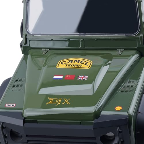 RC Car Water Transfer Printing Stickers Decal for Axial SCX10 SCX24 TRX4 TRX4M UTB18 Losi Arrma Etc 1/8 1/10 1/12 1/18 1/24 RC Car