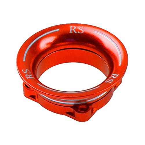 ShareGoo Metal Cooling Fan Cover Air Inlet Channel for 25mm x 25mm ESC Cooling Fan Heatsink Fit 1/8 1/10 1/12 1/16 RC Car ESC,Mounting Hole Distance 20mm (Red) - color: Red
