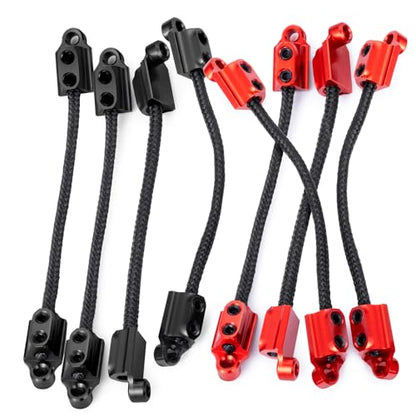 SWX Shock Straps for Losi Mini LMT 1/18 Red | Shock Straps, Suspension Limit, Losi Mini LMT, 1/18 Scale, Red