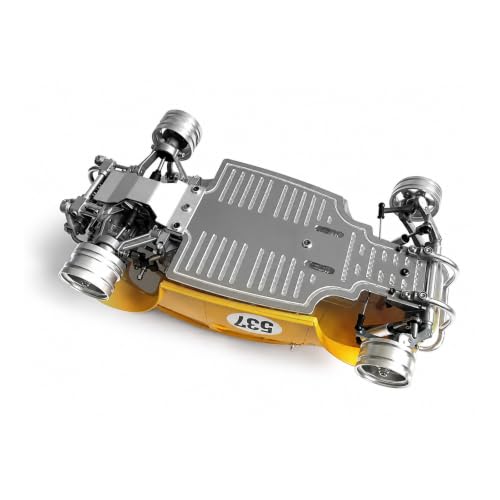 Aluminum Chassis Plate for Tamiya Sand Scorcher 1/10 RC Car Chassis Protector Skid Plate