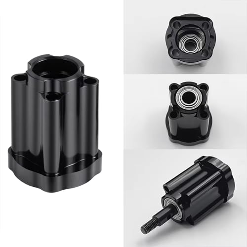 RC Repairs Models For Mini For LMT 4X4 1/18 2Pcs Metal Alloy Rear Axle Cup Fix Mount Brushed Monster Truck RTR Upgrade Parts