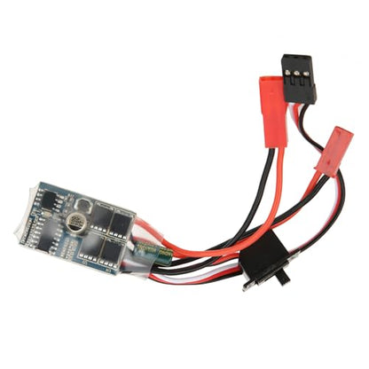 30A Highprecision PCB Compact Two Way Brush RC ESC Speed Controller for 1/16 1/18 /24 Car Boat (with Brake)