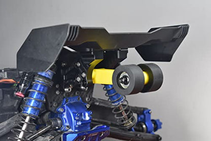 GPM Rc Cars Upgrades Special Material Rear Wing Mount with Wheelie Set for 1/8 4WD Sledge Monster Truck (95076-4)