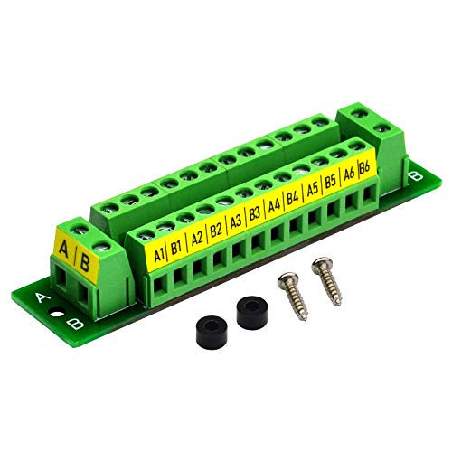 16 Amp 2x12 Position Terminal Block Distribution Module for AC DC