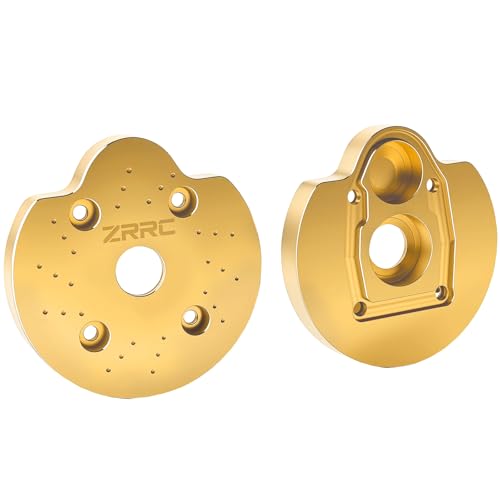 Brass Portal Weights Covers Steering Knuckle Caps Housing Counterweight for Axial SCX10 III AXI03007 & Capra 1.9 UTB AXI03004 1/10 RC Rock Crawler Weight Hangers (Gold) - color: Gold