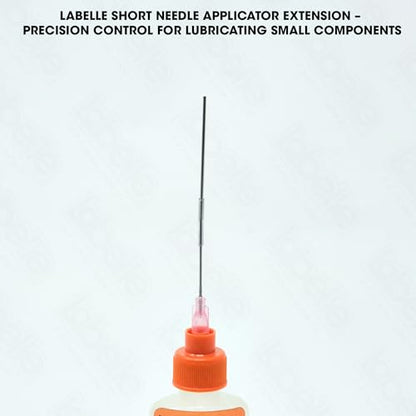 Labelle 1002 PTFE Lubricant 3-Pack – Oil, Grease & Gear Lube for N & Z Scale Trains, Slot Cars, RC Vehicles – Plastic-Safe, Precision Applicators, Made in USA