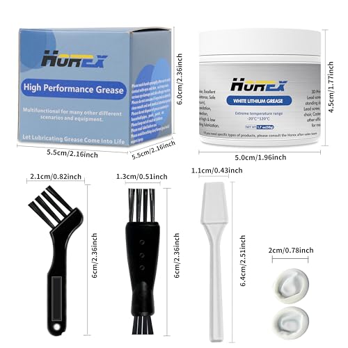 3D Printer Lithium Grease 50g Lubricant Printing Machine Lead Screw Gear Reduce Noise CNC Axis Linear Rail Guide Metal Motor Track for En der 3 5 V3 SE Office Home Accessories Equipment - size: 50g