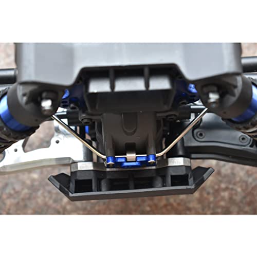 GPM 15Pc Set Upgrades Aluminum Front/Rear Sway Bar Mount with Linkage and Wire for 1/8 4Wd Sledge Monster Truck (95076-4) Rc Cars (Green)