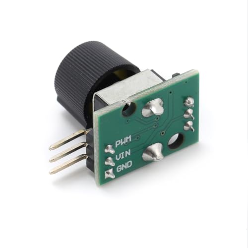 Teyleten Robot Mini Steering Gear Tester Servo Tester Brushless Motor ESC Controller PWM Checker Drive for FPV RC Plane Car DIY Fan 5pcs