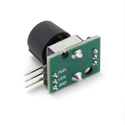 Teyleten Robot Mini Steering Gear Tester Servo Tester Brushless Motor ESC Controller PWM Checker Drive for FPV RC Plane Car DIY Fan 5pcs