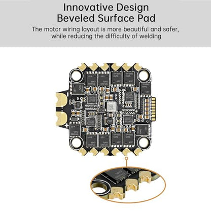 SEQURE Flight Controller Stack FPV FC Stack 30x30 with 4in1 70A ESC AM32 For FPV Drones Racing Freestyle Quadcopter
