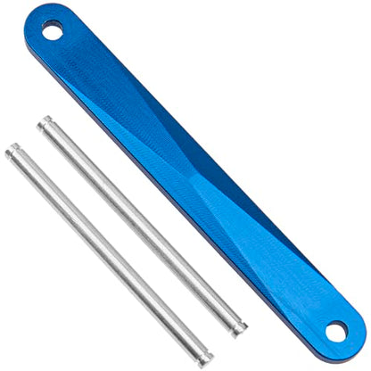 Share Goo Metal Tie Bar Suspension Hinge Pins 2532 2640 Compatible with Traxxas 2WD Slash Rustler VXL 1/10 RC Car - color: Blue