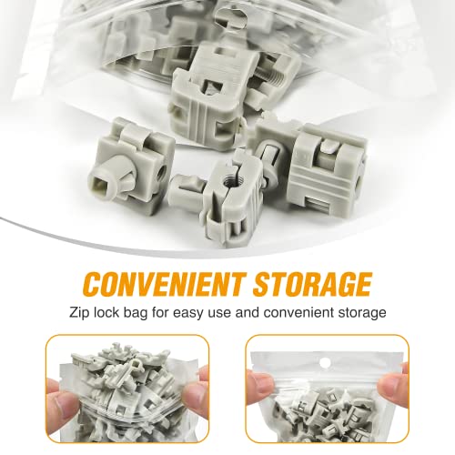 GOOACC 25Pcs Door Lock Rod Clip Tailgate Handle Rod Retainer | Compatible with GM 16629990,16675980 Ford F85Z-1521952-BA Buick, Cadillac, Chevrolet, Oldsmobile, Pontiac & Trucks 1996 - - color: 25Pcs Door Lock Rod Clip 7.6mm