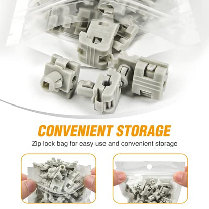 GOOACC 25Pcs Door Lock Rod Clip Tailgate Handle Rod Retainer | Compatible with GM 16629990,16675980 Ford F85Z-1521952-BA Buick, Cadillac, Chevrolet, Oldsmobile, Pontiac & Trucks 1996 - - color: 25Pcs Door Lock Rod Clip 7.6mm