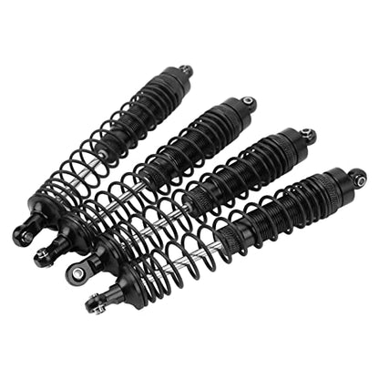 RiToEasysports Aluminum Alloy RC Shock Absorber Set for LOSI 1/8 LMT Axle RC Cars, 5.3 Inch Length, 4 Pieces