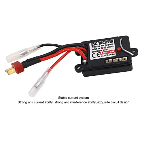 RC Brushed ESC, 30A Waterpr001f Electronic Speed Controller for SCY 16101 16102 16103 16201 1/16 RC Car, Fit for RC Car Remote Control Car Electric Speed Controller