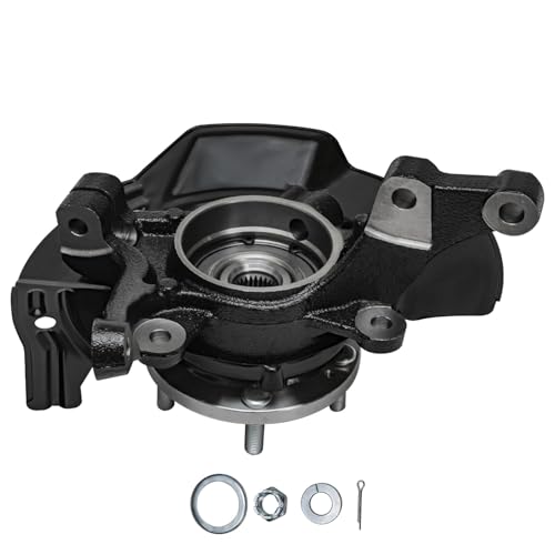 Detroit Axle - FWD Front Right Steering Knuckle & Wheel Hub Bearing CV Axle | Replacement for 2011 Hyundai Sonata 2.4L w/Automatic Transmission - size: 2UX47836/Pair