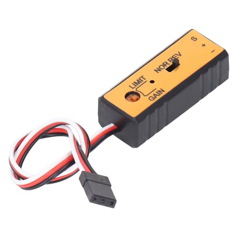 Dual Axes RC Car Gyroscope for Drift Drive Control - 4-6V Mini Gyroscope Module for RC Cars and Boats - ABS Construction for Radio Controlled Vehicle Repair and Model