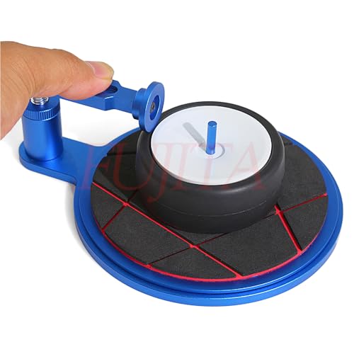 fujita RC Car Wheel Tire Cementing Helper Tool Rubber Tire Mounting Glue Tools for 1/8 1/10 1/12 1/16 1/18 RC Car Multi-Function tyre Gluing aid (Blue) - color: Blue
