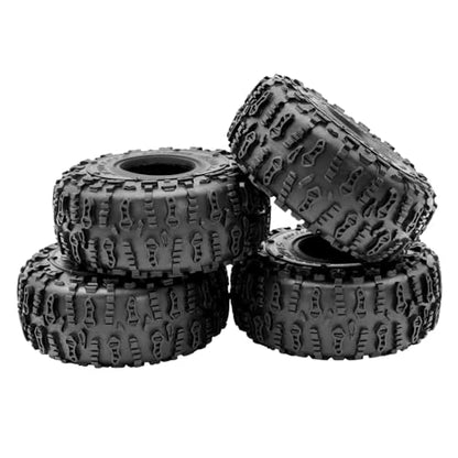 RC Car 2.2Inch Rubber Tyre 150X65mm 2.2 Wheel Tires Set for 1/10 RC Crawler Wraith RR10 RBX10 Capra SCX10 Jeep Wrangler