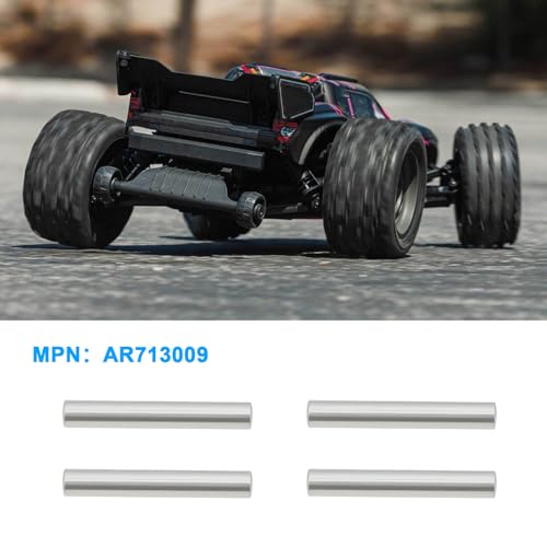 ECSiNG 10pcs RC Car Axle Pins AR713009 2.5x16.8mm Compatible with Arrma 1/8 scale Typhon Buggy Compatible with Kraton Truck - size: 2.5x16.8mm
