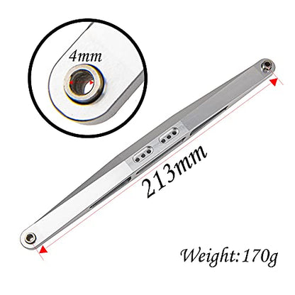 Share Goo Aluminum Alloy RC Rear Trailing Arms Lower Linkage,Rear Lower Suspension Link Compatible with Traxxas UDR 1/7 RC Unlimited Desert Racer