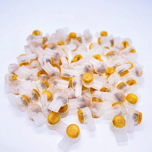 (Pack of 200) K2/UY2 Splice Connector Wire to Wire - color: Uy2 Connectors