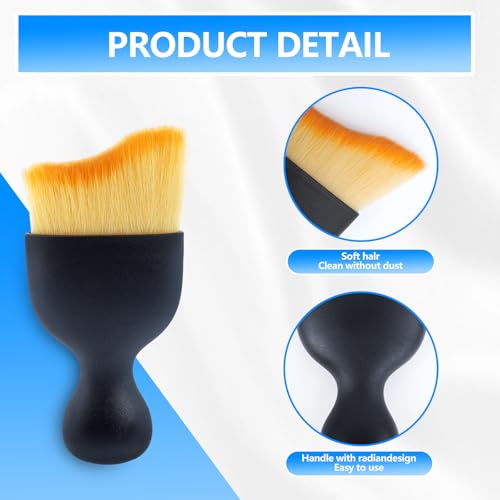 IPELY 6 Pack Car Cleaning Supplies – Car Duster Interior & Brush Interior & Cleaning Gel, Car Detailing Cleaning Kit for Cars, Trucks, SUVs & RVs - size: Interior Duster (2 Pack)