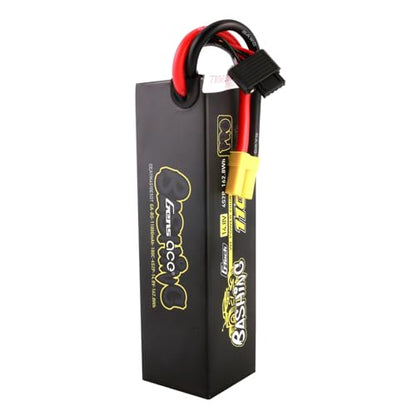 Gens ace 11000mah 4S2P 100C 14.8V G-Tech Bashing Pro Lipo Battery Pack with EC5 Plug(2 Pcs) - size: 4S2P 11000mAh